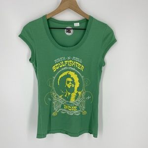 Indie Rock-N-Roll Soul Fighter T-shirt SZ S